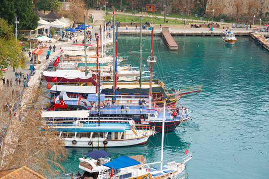 Port of Antalya. Turkey