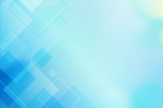 Blue background with overlapping geometric squares