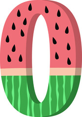 Watermelon number 0