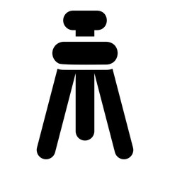tripod glyph icon
