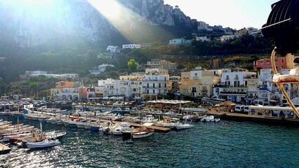 Naklejka premium Capri Marina