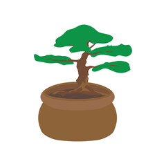 bonsai icon vektor