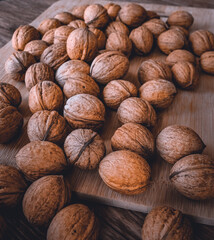 Background of nuts