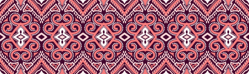 Geometric ethnic patterns.Pixel pattern. Traditional Design. Border Aztec ornament. folklore ornament for ceramics EP.15