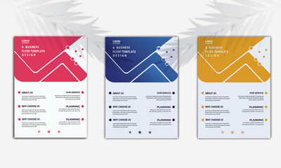 Brochure design, cover modern layout, annual report, poster, flyer in A4 | Modern & Professional Flyer Design template | business flyer design template
