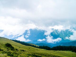 台湾 南投県 合歓山