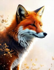 Obraz premium Red fox