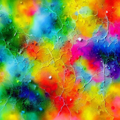 Fototapeta na wymiar Modern colorful flow banner. Rainbow Liquid shape. Art elements.