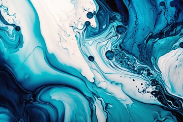 marble texture blue splash colorful liquid Abstract color background