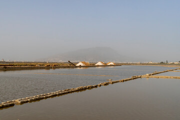 Saline dello Stagnone, Marsala and Trapani, Sicily.