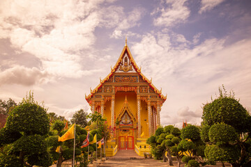 Naklejka premium THAILAND PRACHUAP KHIRI KHAN WAT KHLONG WAN