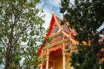 Fototapeta premium THAILAND PRACHUAP KHIRI KHAN WAT KHLONG WAN