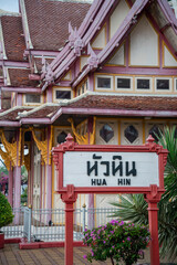 THAILAND PRACHUAP HUA HIN RAILWAY STATION