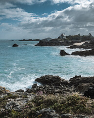 Vue sur la mer de Saint-Malo