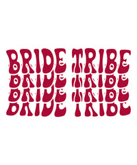 Bride Tribe Retro SVG