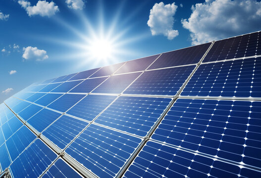 Harnessing the Power of the Sun: Renewable Energy with Solar Panels in a Sunny Summer Eco-Friendly Way