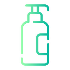 hand sanitizer gradient icon