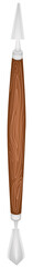 Illustration Sculpting Tool Used To Cut and Sculpt The Clay for Create A Sculpture.
