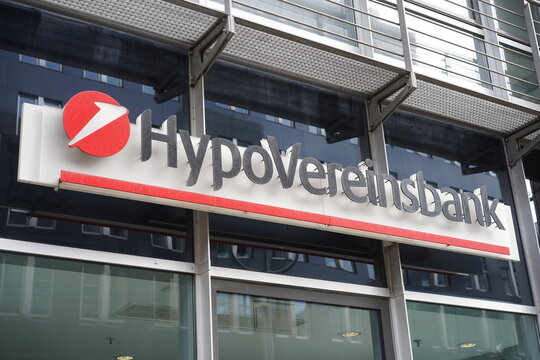 Filiale der HypoVereinsbank in Berlin am 05.03.2023