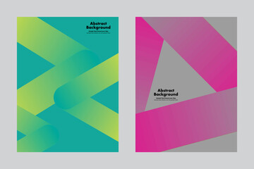 Fototapeta premium Abstract gradient background, vector triangles geometric shapes graphic design, cover wallpaper backdrop business cards website layout templates vertical banner, minimalist 