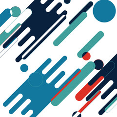 Rounded lines background.