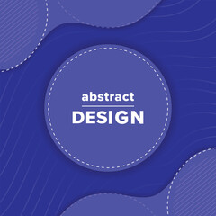 Abstract background template banner design