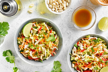 Thai style chicken salad