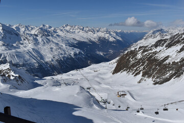 Die Ötztaler Alpen vom Wurmkogel gesehen