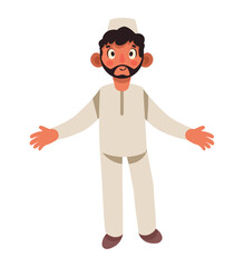 indian culture bearded man