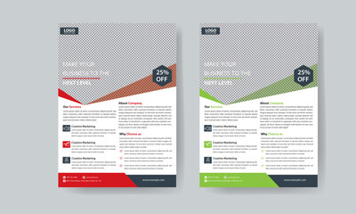 creative business flyer template 