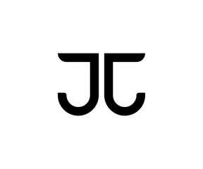 j letter abstract vector logo templet.