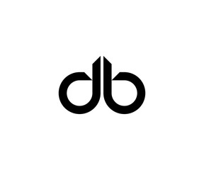 b letter abstract vector logo templet.