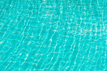 summer pool water background at caribbean. photo of summer pool water background