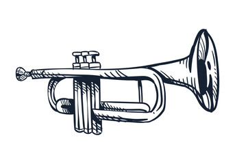 trumpet instrument musical © Jemastock