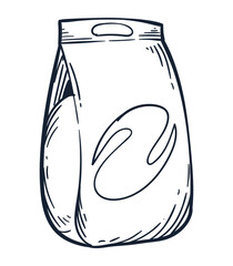 powder detergent bag