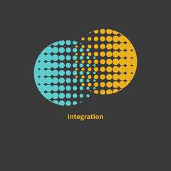 Integration, interaction sign - 578039817