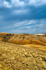 Landscape in Val d Orcia near Asciano