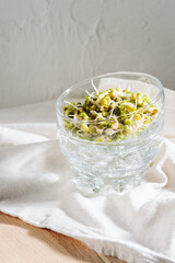 Mung bean sprouts.