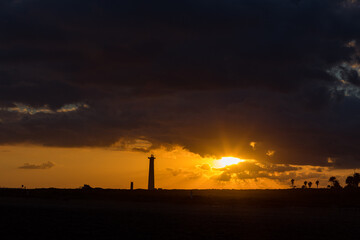 Leuchtturm von Morro Jable, Fuerteventura, Spanien