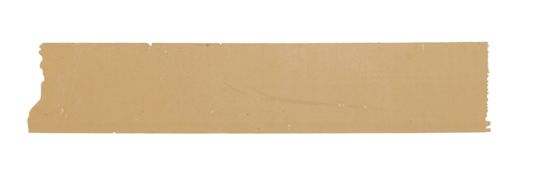 Adhesive tape piece, png isolated on transaprent background. Design elements for scrapbooking, collage etc