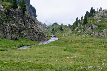 Fototapeta na wymiar Ruisseau du Doménon