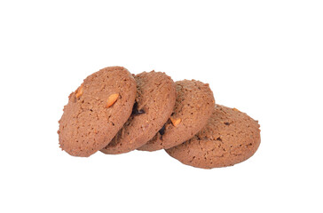 Chocolate chip cookie on  transparent png