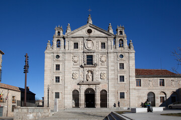 Fototapeta na wymiar Church and birthplace of Saint Teresa of Jesus, Avila, Spain