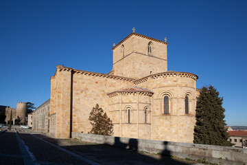 Fototapeta premium Basilica of St Vincent, Avila, Spain