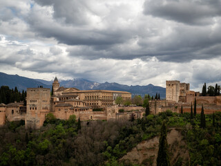 Fototapeta na wymiar Alhambra Spain Andalusia Granada
