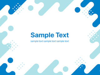 幾何学模様のフレーム素材