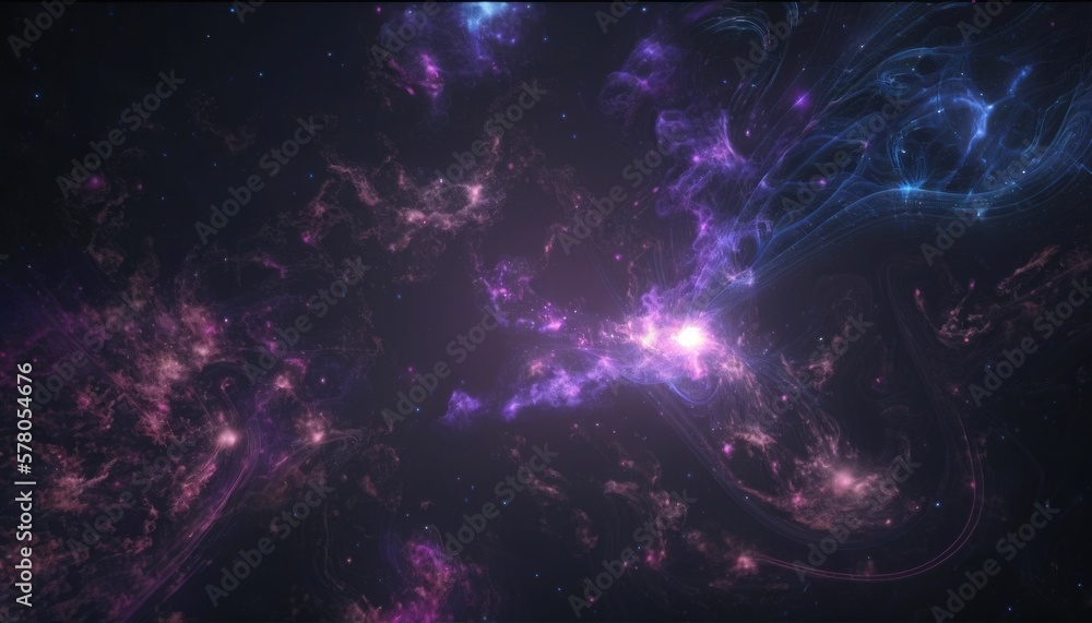 Wall mural abstract background generative ai