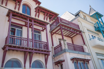 H&auml;user in Ault, Frankreich