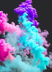 Fototapeta premium abstract background with smoke and fog