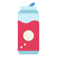 caned flat icon style